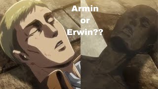 The Decision between Erwin and Armin Part 2  AOT Season 3 part 2 【進撃の巨人】 [upl. by Fletch]