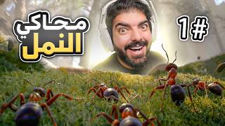 محاكي النمل  بنيت مملكة بنملة وحدة   Empire of Ants 1 [upl. by Davy]