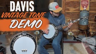 General Store Test Drive  Davis Vintage Tone VT45 Banjo [upl. by Corrinne135]