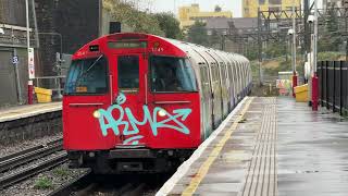 Trains at Kensal Green on 7th December 2024 [upl. by Einnus]