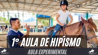 Primeira Aula de Hipismo [upl. by Tome]