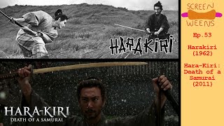 Screen Weens  53  Harakiri 1962  Harakiri Death of a Samurai 2011 [upl. by Ahsael]