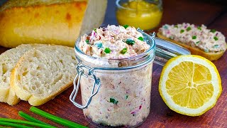 Rillettes de thon  Crème au thon  Simple et si délicieuse  ♥ [upl. by Asyram]