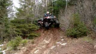 yamaha grizzly 660 with tracks [upl. by Anairda]