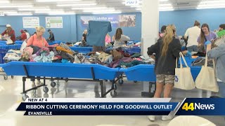 Ribbon cutting ceremony held for Goodwill Outlet [upl. by Dagnah]