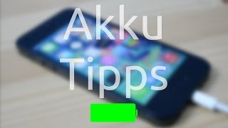 Akku sparen  Tipps  iOS 7 [upl. by Anrim346]