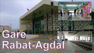 جولة جديدة في محطة الرباط أگدال 2019 Nouveauté Gare Rabat Agdal [upl. by Koah]