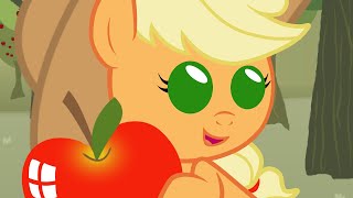 The BEST of Applejack  MLP Baby ComicAnimation Compilation [upl. by Nosreip635]