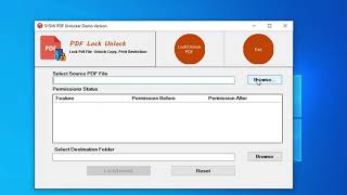 PDF Password Remover Software [upl. by Evanne95]