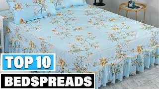 Best Bedspread In 2024  Top 10 Bedspreads Review [upl. by Anovahs]