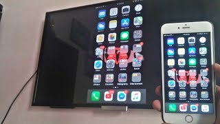 Screen Mirroring iPhone NonApple TV  Step by Step  2017 [upl. by Acinorahs]