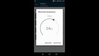 Minimale en maximale temperatuur instellen  Thermostaatknop  Homematic IP [upl. by Nnayelsel]