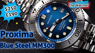 New Proxima Blue Steel MM300 💙  Full Review  The Watcher [upl. by Portia]