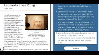 “ Leonardo Lives On” Achieve 3000 answers [upl. by Ikcin]