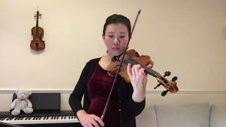 ABRSM Grade 5 Violin Exam 20202023 A3 Allegro [upl. by Suravart119]