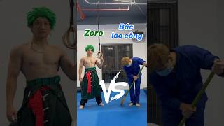 Zoro và bác lao công ai mạnh hơn  sacalis calisthenics funny [upl. by Anev]