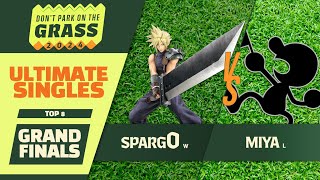 Sparg0 Cloud vs Miya Game amp Watch  DPG 2024  Ultimate Singles Grand Finals [upl. by Nari]