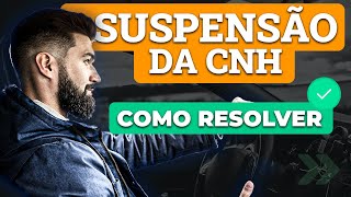 Suspensão da CNH  Saiba como funciona e como recorrer para anular a penalidade cnhsuspensa [upl. by Lecirg757]