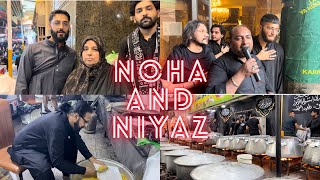 Niyaz E Hussain as  9th Muharram  Karbala  Iraq  Reflexion Family Vlogs [upl. by Rolan599]