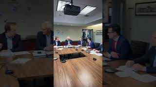 Northern Mayors of Sudbury North Bay Sault Ste Marie amp Thunder Bay meet at City Hall [upl. by Eiramrebma]