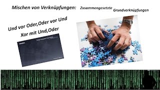 Logische Grundverknüpfungen kombinieren  SPS programmieren lernen [upl. by Nigen]