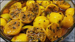 Lemon Ka Achar Banane Ka Tarika  Nimbu Ka Achar  Lemon Pickle Recipe  Golden Kitchen [upl. by Maisel]