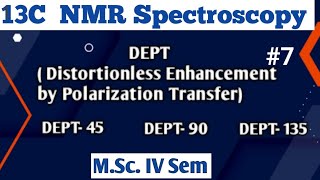 13C NMR Spectroscopy DEPTDistortionless Enhancement by Polarization Transfer NOBLECHEMISTRY [upl. by Aicilanna]