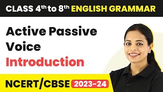 Active Passive Voice  Introduction  Class 4 to 8 English Grammar [upl. by Sirotek539]