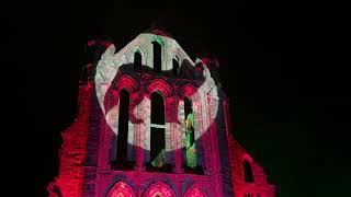 Illuminations of the Abbey Whitby 2 ￼ [upl. by Evvy]