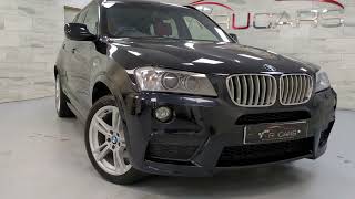 2012 BMW X3 30d M Sport F25  R U Cars [upl. by Dehsar]