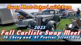 2023 Fall Carlisle Swap Meet Safari Video 36 Chevy and 41 Pontiac [upl. by Mat159]