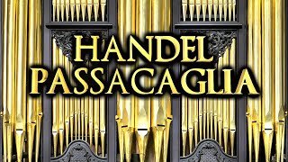 HANDEL  PASSACAGLIA  SUITE NO 7 G MINOR HWV 432  ORGAN SOLO  JONATHAN SCOTT [upl. by Kalin]