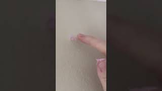 HOW TO COVER NAIL HOLES IN WALL 2 [upl. by Carmencita43]