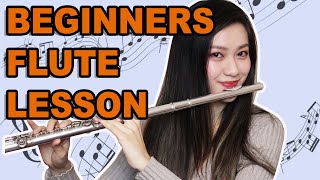 BEGINNERS GUIDE TO FLUTE Your 1st FLUTE LESSON  FLUTECOOKIES TUTORIAL [upl. by Mathian]