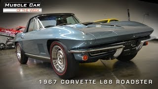 1967 Corvette L88 Roadster Muscle Car Of The Week Video 28 [upl. by Bronson152]