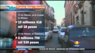 Asi Cobraron Premios de Melate los Defraudadores 23Julio2012 [upl. by Milano274]