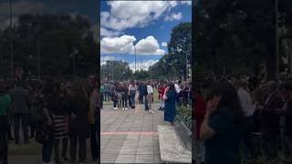 Temblor en Colombia hoy videos del fuerte sismo que sacudió al país shorts Bogotá [upl. by Ecam820]