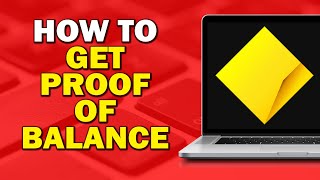 How To Get Proof Of Balance On Commonweatlh Bank Quick Tutorial [upl. by Alaj]