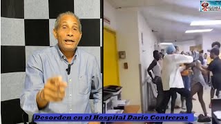 Desorden en el Hospital Dario Contreras por falta de seguridad [upl. by Meehyr164]