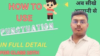 Punctuation Class 2 englishwithsushant [upl. by Hillell]