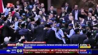 Ricuh Sidang Paripurna Anggota DPR Nyaris Baku Hantam [upl. by Hobey]