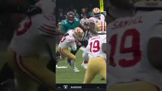 Refs Miss Horse Collar Tackle On Brock Purdy San Francisco 49ers Vs Jacksonville Jaguars Highlights [upl. by Entirb94]