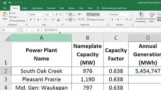 Coal Fired Power Plant Emissions Calculator [upl. by Edva248]