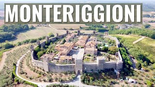 Monteriggioni TUSCANY Italy walking tour in 4k [upl. by Spieler]