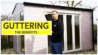 Garden Shed Guttering  Reasons why you should have it [upl. by Ffej]