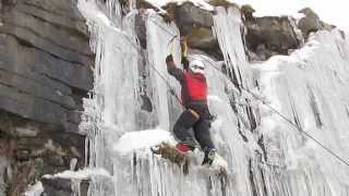 Ice Climbing Fall [upl. by Nageam664]