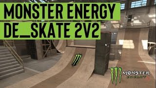 CounterStrike 2 Workshop Maps  Monster Energy Skate 2v2 Skate Park themed  CS2 Basic Overview [upl. by Nashom]