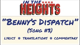 quotBennys Dispatchquot  Lyrics Translations amp Dumb Commentary [upl. by Keven571]