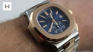 Patek Philippe Nautilus Chronograph Ref 59801AR001 Luxury Watch Review [upl. by Mathia]