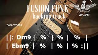 Backing Track Fusion Funk Two Chords in Dm [upl. by Carolina]